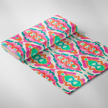Load image into Gallery viewer, Tangerine & Teal Ogee