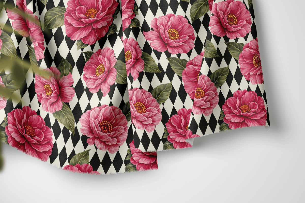 Peony Harlequin