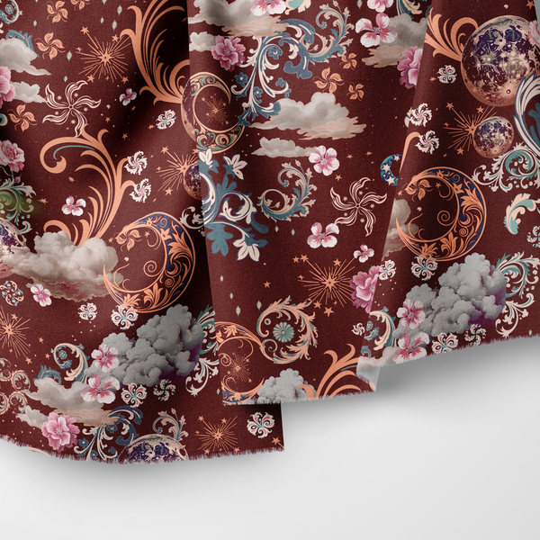 Ramadan Skies mukhawar fabric