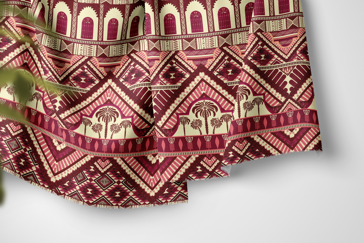 Maroon Lattice