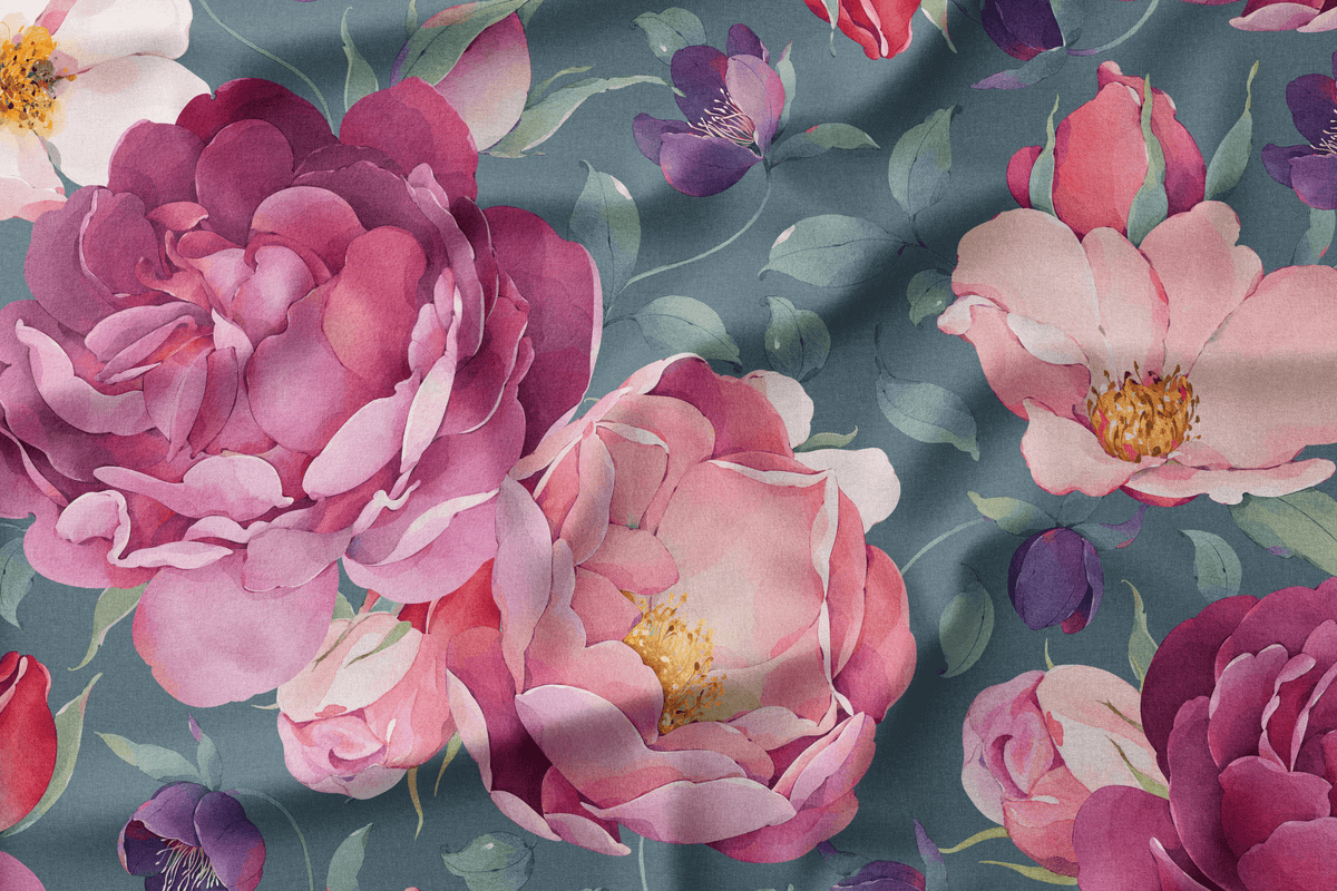 Moody Plum Peonies