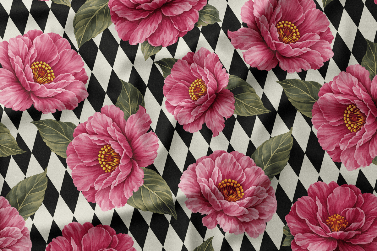 Peony Harlequin