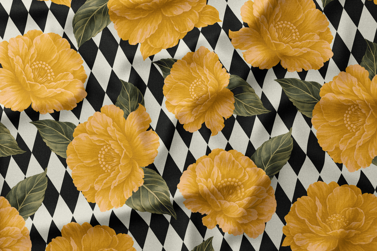 Peony Harlequin